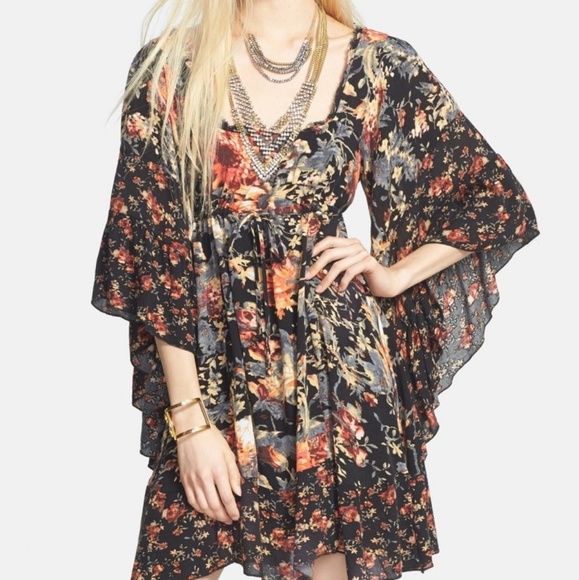 *SOLD* Free People Heart of Gold Mini Dress